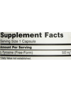L-Tyrosine 500 mg 2