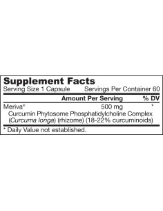 Curcumin Phytosome 500 mg | Meriva 2