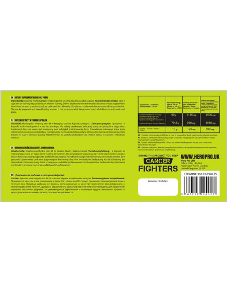 Creatine Monohydrate Caps