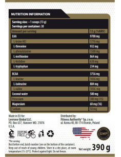 Gold EAAmino | Essential Amino Acids + Electrolytes 2