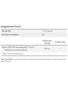 KSM-66 Ashwagandha 600 mg 2