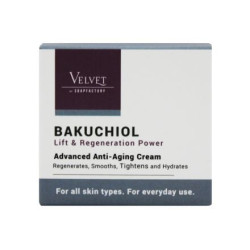 Повдигащ и регенериращ крем с бакучиол, Velvet, 50 мл