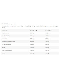 BAD ASS PRE | Extreme Pre-Workout Formula 2