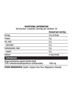 Turk 1500 mg | Turkesterone Extract 10- 2