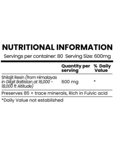 Shilajit Powerful Natural Mineral Resin 2