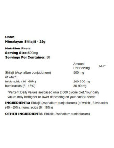 Himalayan Shilajit 500 mg | with 40-60- Fulvic Acid 2