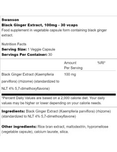 Black Ginger Extract 100 mg 2