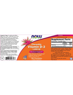 Vitamin D-3 1000 IU | Chewable 2