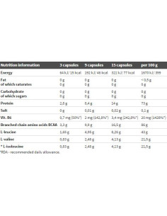 BCAA Mega Caps 1100 2