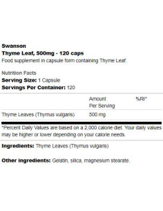Thyme Leaf 500 mg 2