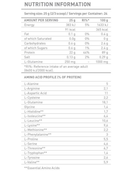 Whey Gold Isolate / Natural