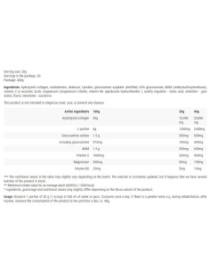 Pro Flex / Collagen + Glucosamine - MSM - Proline