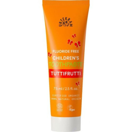 Био детска паста за зъби - „Tuttifrutti” - 75 мл