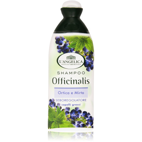 L’ANGELICA OFFICINALIS ШАМПОАН ЗА МАЗНА КОСА С ЕКСТРАКТИ ОТ КОПРИВА И МИРТА