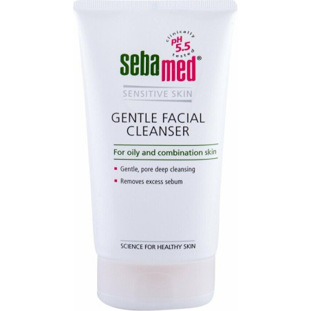 SEBAMED Измивен, гел за лице, за мазна към комбинирана кожа, 150 мл