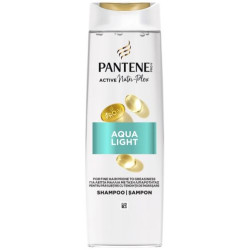 PANTENE Aqua Light, шампоан, за фина и склонна към омазняване коса, 400 мл