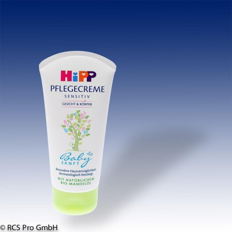 HIPP Babysanft 90208 Хидратиращ, за лице и тяло, крем, 75 мл