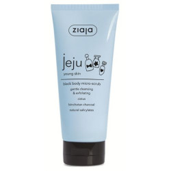 ZIAJA JEJU Микро-пилинг за тяло с активен въглен , 200ml