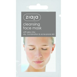 ZIAJA маска лице почистваща СИВА ГЛИНА саше 7 ml