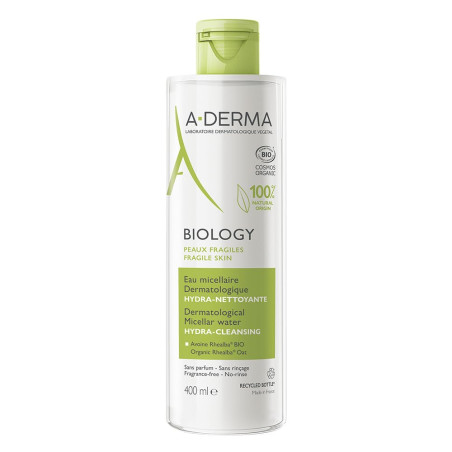 A-Derma Biology Дерматологична мицеларна вода 400 мл