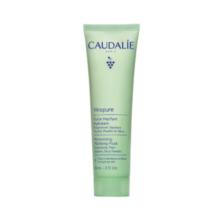 Caudalie Vinopure Хидратиращ матиращ флуид за лице 60мл
