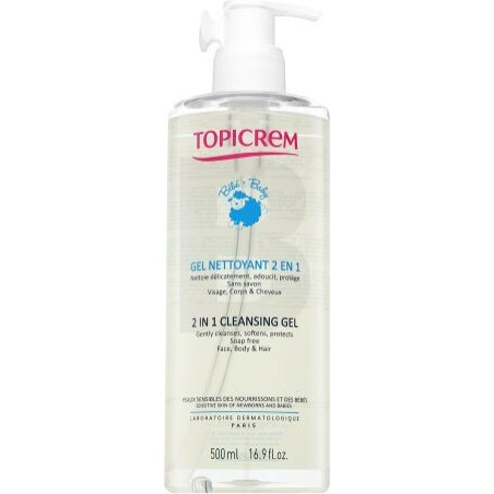 2 IN 1 CLEANSING GEL - почистващ гел за коса и тяло за новородени, бебета и деца
