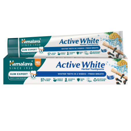 Паста за зъби, Active White Gel, Himalaya Herbals