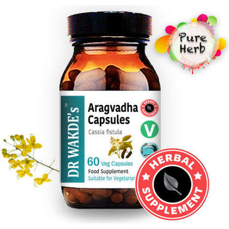 Арагвадха (Aragvadha, Cassia fistula) - при стомашно-чревни неразположения, 60 капсули