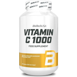 BIOTECH USA Vitamin C 1000mg. Bioflavonoids / 250 Tabs.