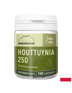 При настинка и грип Хутиния (Houttynia) 250 mg х 100 капсули