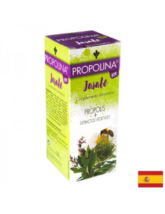 При кашлица и възпалено гърло Сироп с прополис, билки и етерични масла Propolina 200 ml