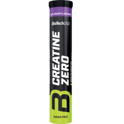 BIOTECH USA Creatine Zero Effervescent Tabs / 18 Tabs / Blood orange
