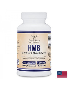 Бета-хидрокси-бета-метилбутират Срещу загуба на мускулна сила и маса 82 mg, 120 капсули за 2 месеца прием