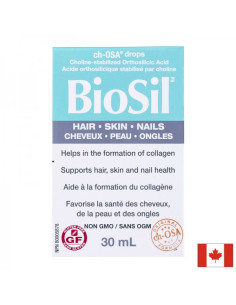 BioSil Коса, кожа и нокти 30 ml x 60 дневни дози
