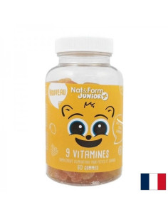Витамини Джуниър Junior 9 Vitamines 60 желирани таблетки