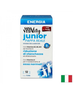 Жизненост и енергия (формула за деца) SanaVitality 12 сашета с течност х 10 ml, с вкус на кока-кола