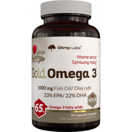 OLIMP Gold Omega 3 - 65% / 90 Caps