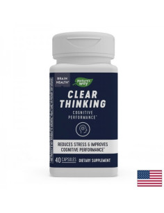 Оптимизиране на мозъчната функция Формула с бакопа, ашваганда и цитиколин 40 капсули