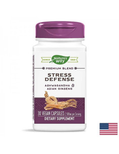 Премиум антистрес формула за добро настроение Stress Defense - с ашваганда и азиатски женшен 30 капсули