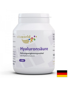 Красива коса и кожа Хиалуронова киселина, 100 mg + витамин С 100 капсули