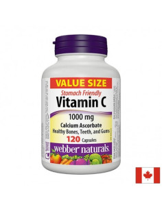 Vitamin C Calcium Ascorbate Витамин С (калциев аскорбат) 1000 mg, 120 капсули