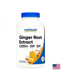 Стомашно-чревно здраве Джинджифил (корен) 550 mg x 240 капсули