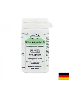 Grünlipp muschel Зеленоуста мида с глюкозамин сулфат 60 капсули