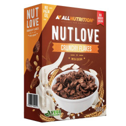 Allnutrition NutLove Crunchy Flakes with Cocoa - Диетичен Корнфлейкс | 300g