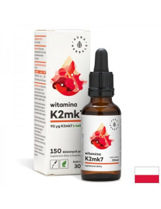 Подобрява плътността на костите Витамин К2 (МК7) 30 ml капки