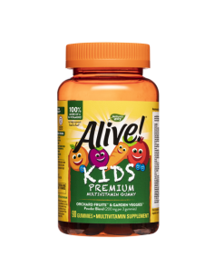 Премиум мултивитамини за деца Алайв - Alive! Kids Premium Multivitamin Gummy, 90 желирани таблетки 2