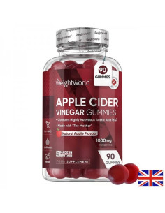 Редукция на теглото Ябълков оцет 90 желирани таблетки