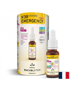 Нервно напрежение и страх – при спешни случаи - Цветни есенции на д-р Бах N39 + витамини В5, В12 и С - Капки, 20 ml