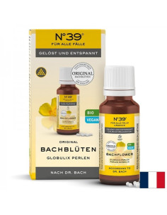 Нервно напрежение и страх – при спешни случаи Цветни есенции на д-р Бах N39 Перли, 20 g