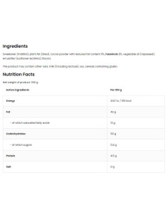 Creametto Vege / Protein Spread / Chocolate Hazelnut 2